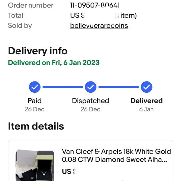 Authentic Sweet Alhambra Diamond Necklace - Picture 10 of 17